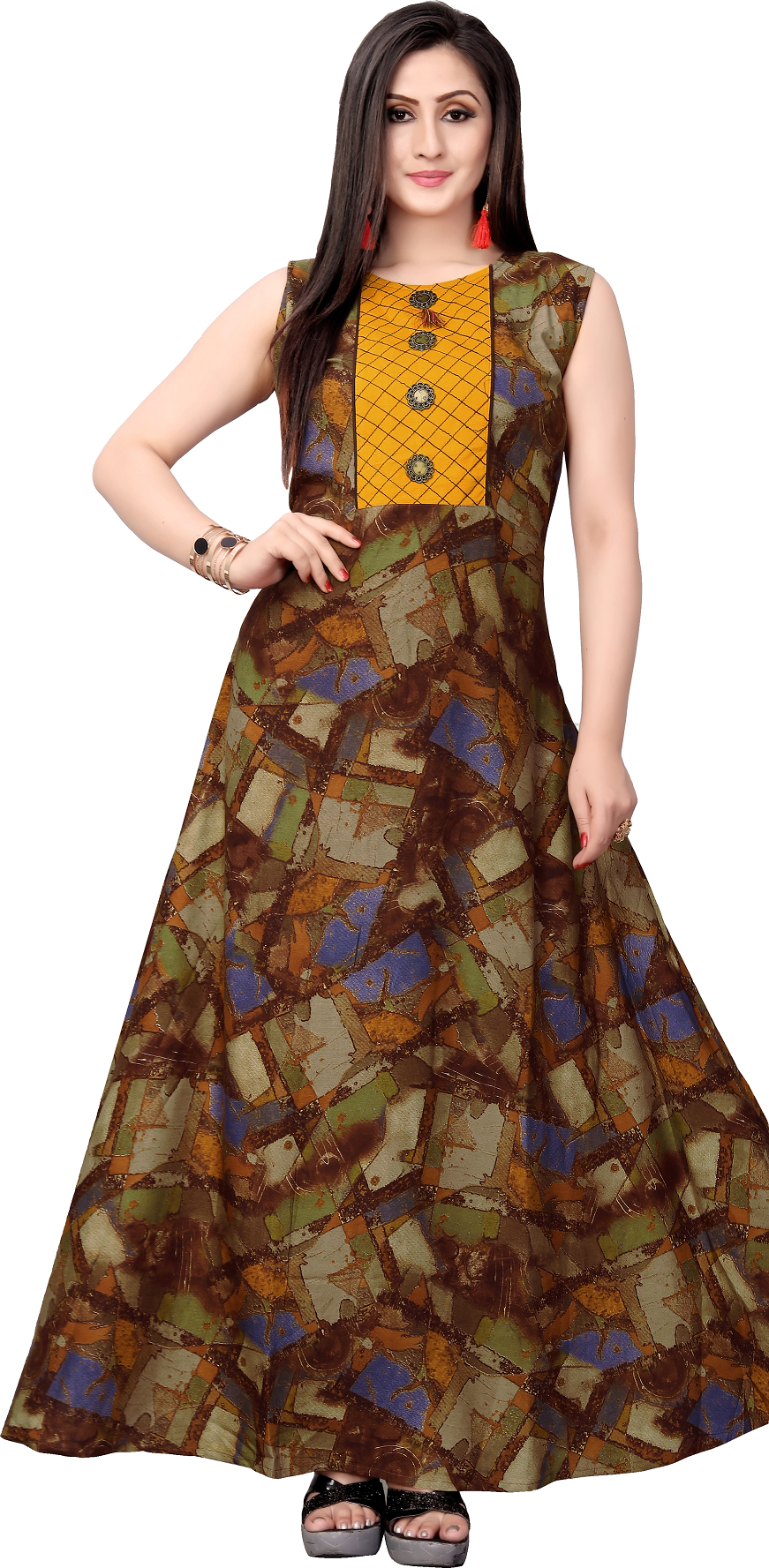 Available In 4 Hit Colors Long Kurti