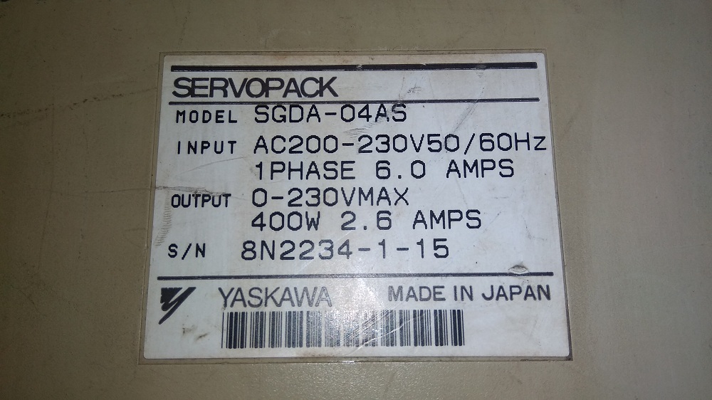 Yaskawa Servo Drive