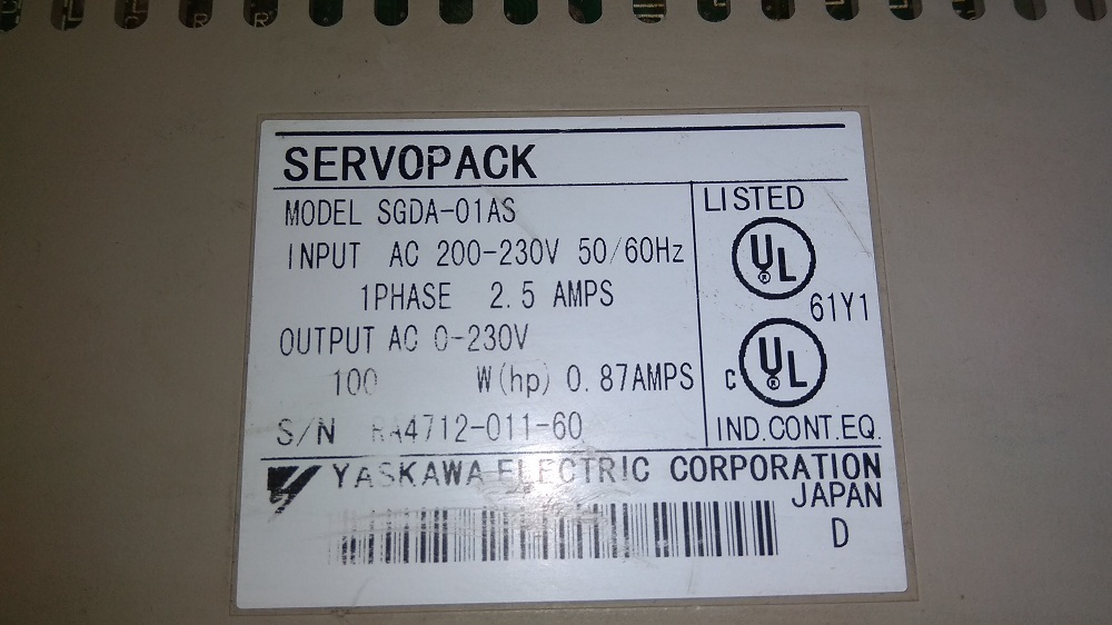 Yaskawa Servo Drive