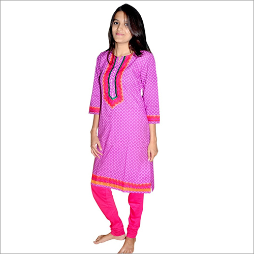 Ladies Trendy Kurtis - Cotton Fabric, Short Sleeve , Breathable and Quick Dry for All Seasons