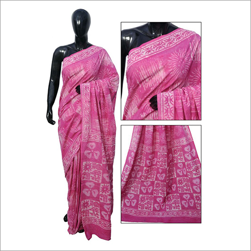 Designer Ladies Saree - Embroidered Pink Fabric | Versatile For Rainy, Spring, Summer, Winter Seasons