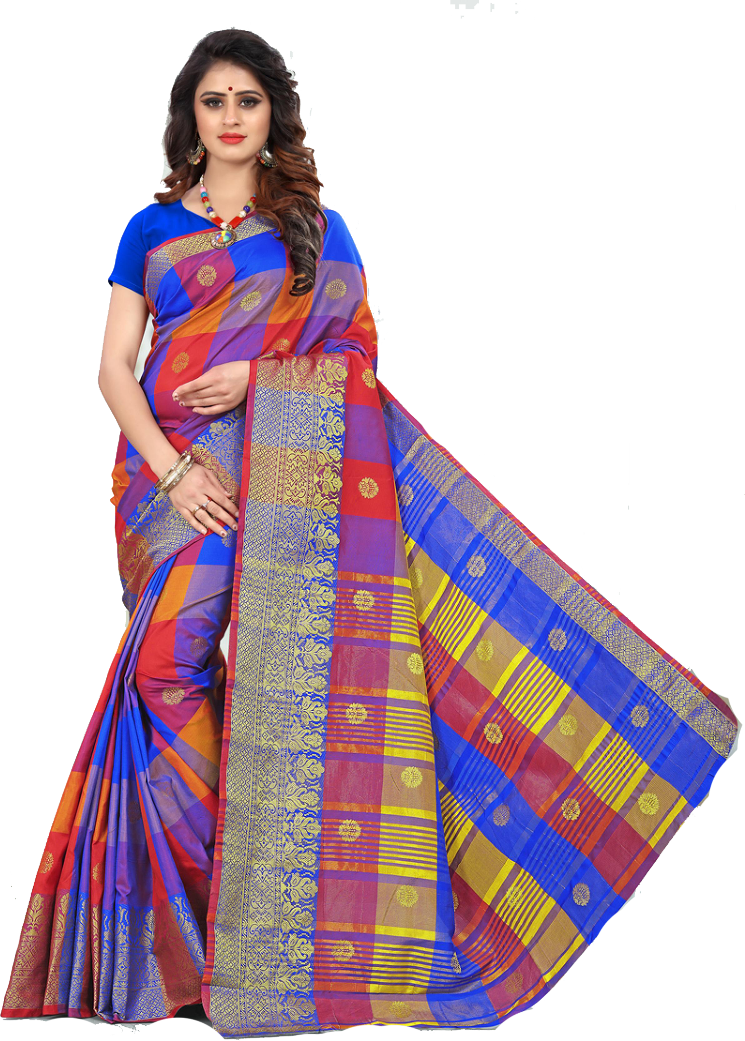 Multicolors Silk Sarees