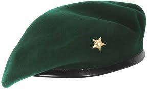 सेना शैली बेरेट टोपी