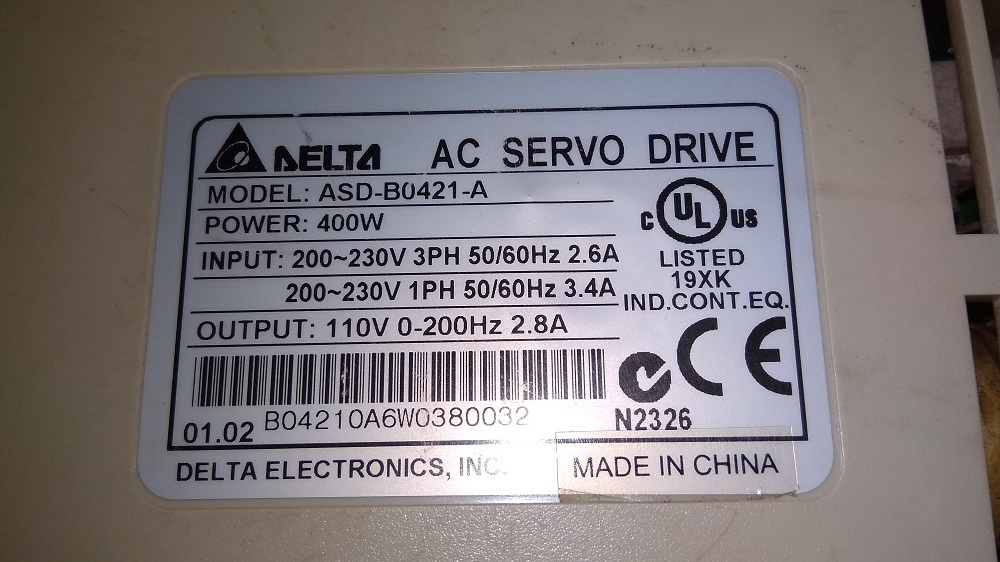 Delta Servo Drive