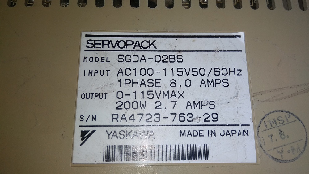Yaskawa Servo Drive