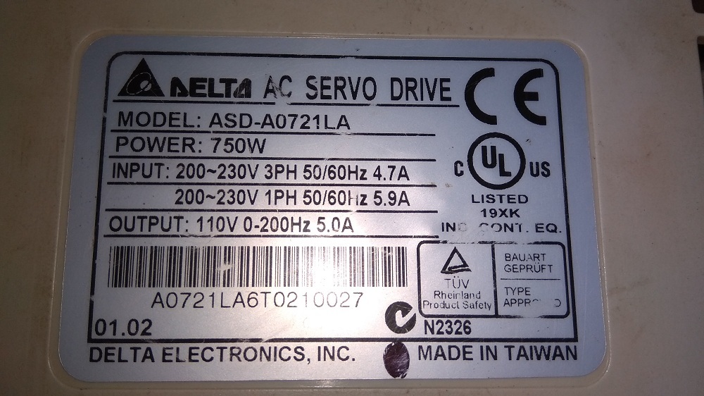 Delta Servo Drive