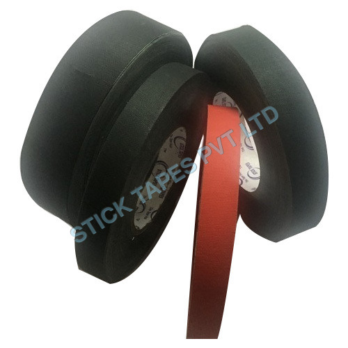 Self Adhesive PVC Binding Tape - 12 & 50 Meter Rolls, Red, Blue, Black | Single Side Hot Melt Adhesive, Plain Pattern, PVC Material