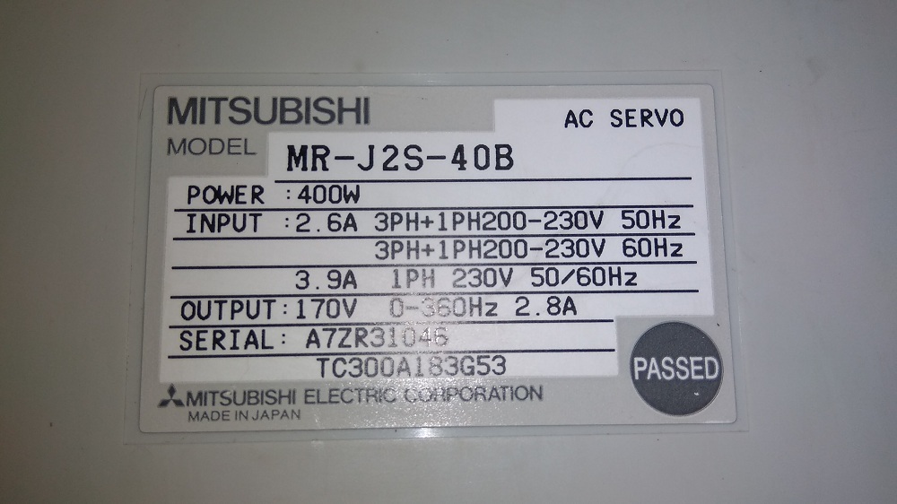 Lohiya Mitsubishi Servo Drive