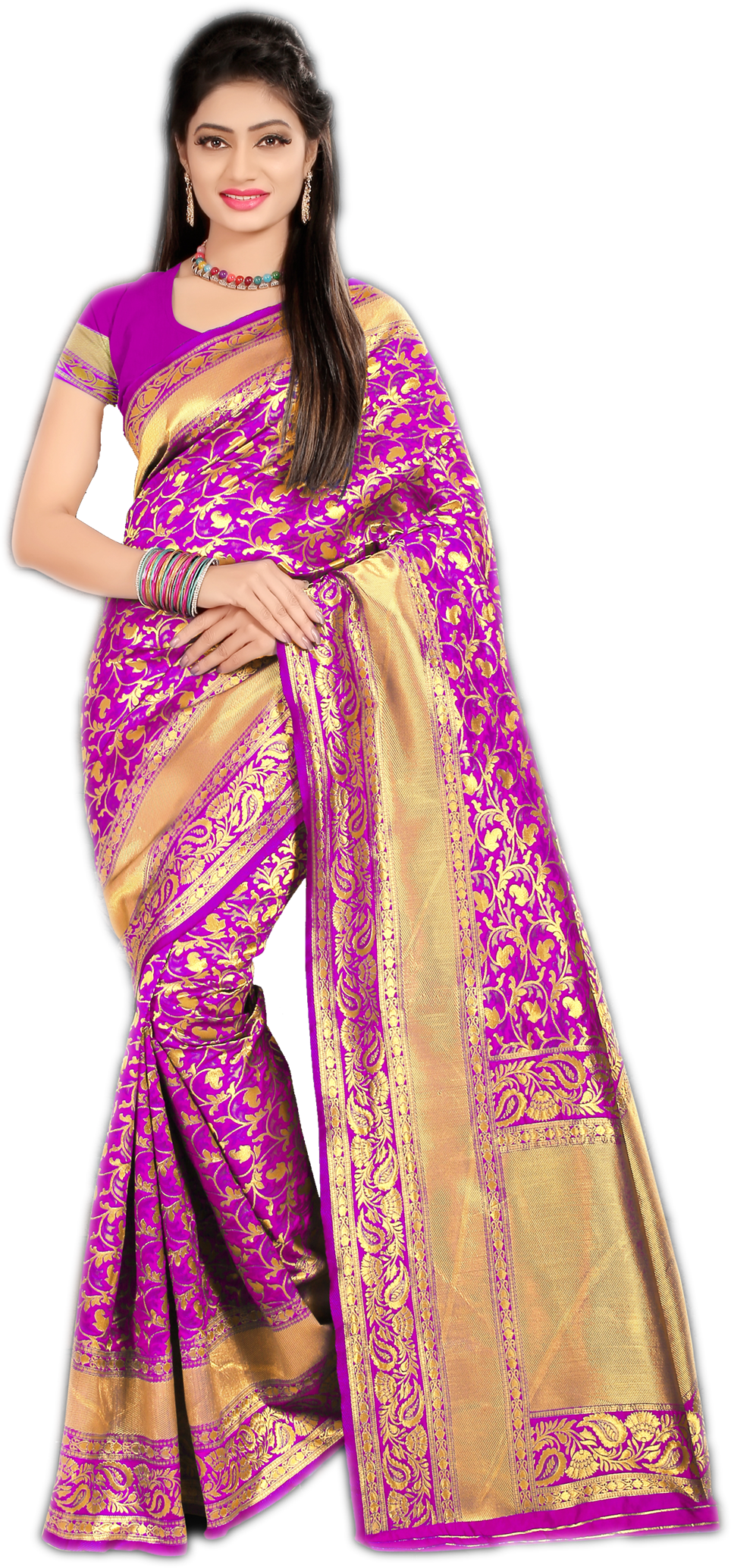 Available In 6 Hit Colors Silk Saree