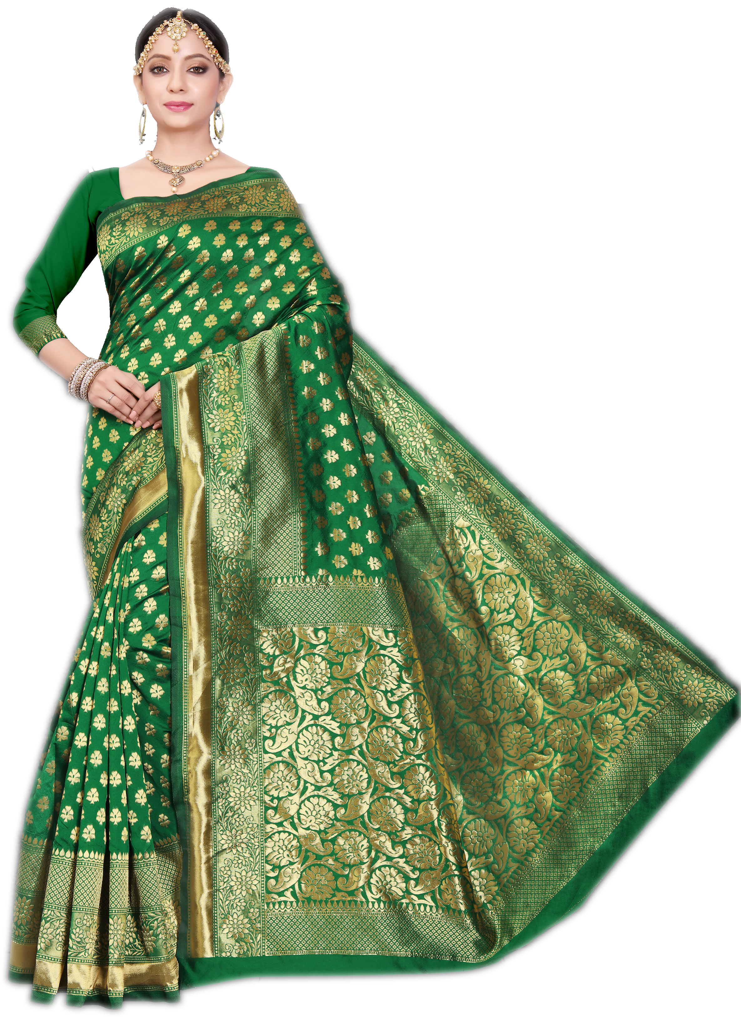 Available In 4 Hit Colors Silk Saree