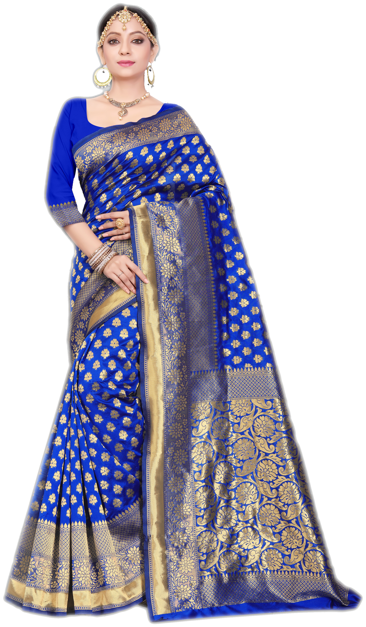 Available In 4 Hit Colors Silk Saree