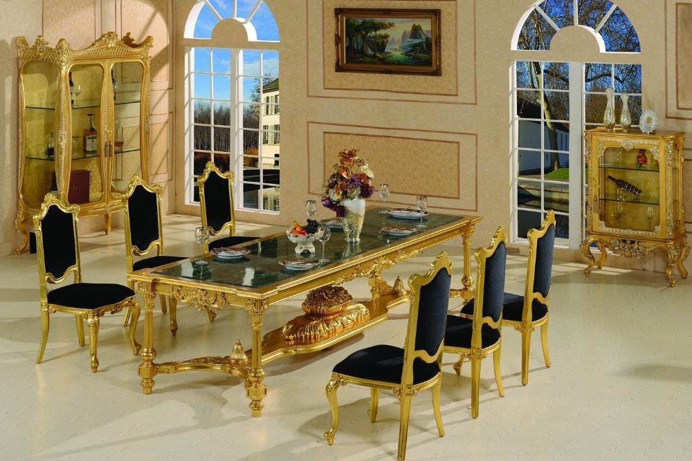 Gold Plated Dinning Table