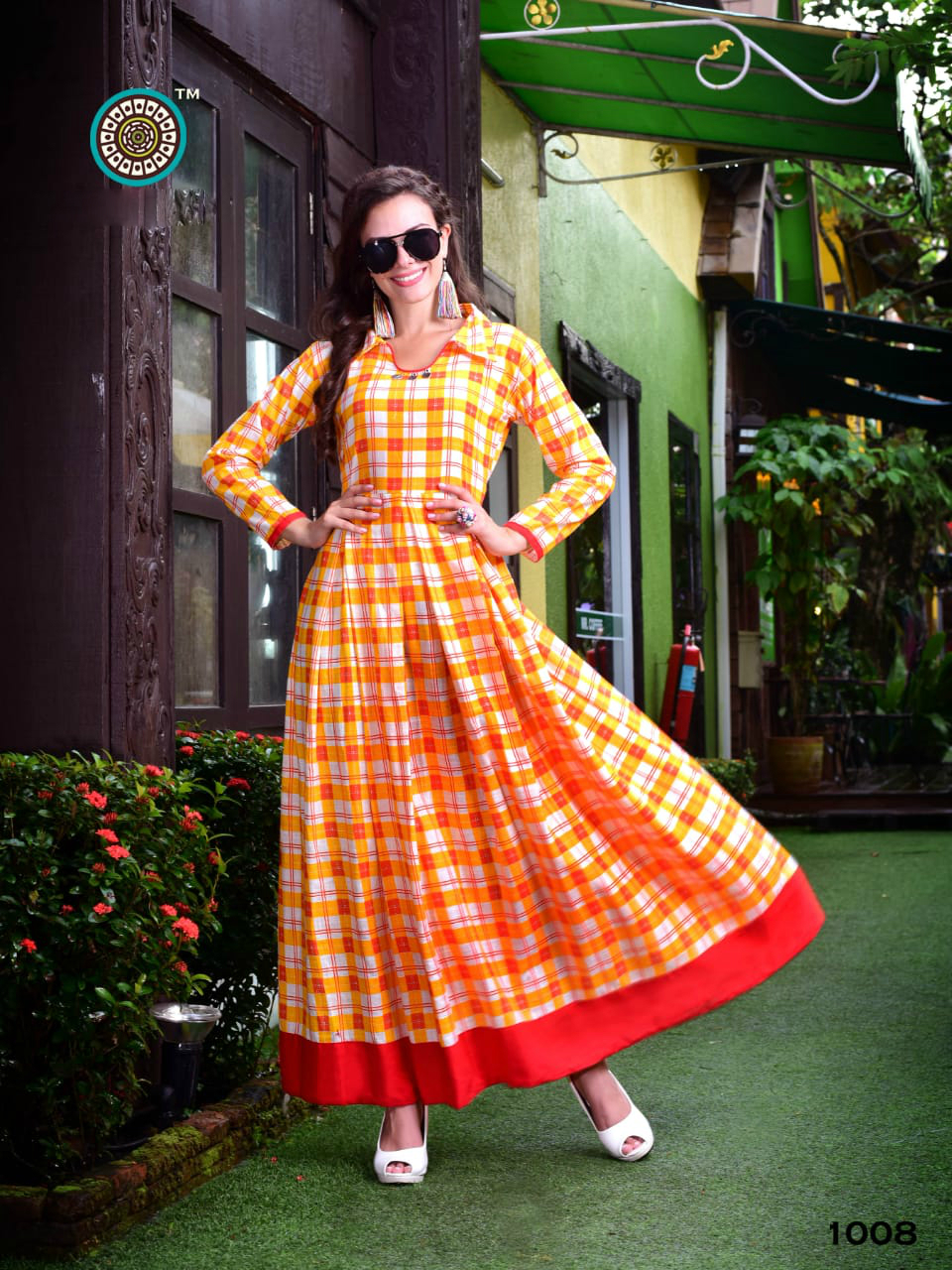 Stylish Cotton Print Long Kurti Collection - Cotton, Sizes M-3xl, Long Kurti Style , Casual-formal-daily Wear-party Wear Options