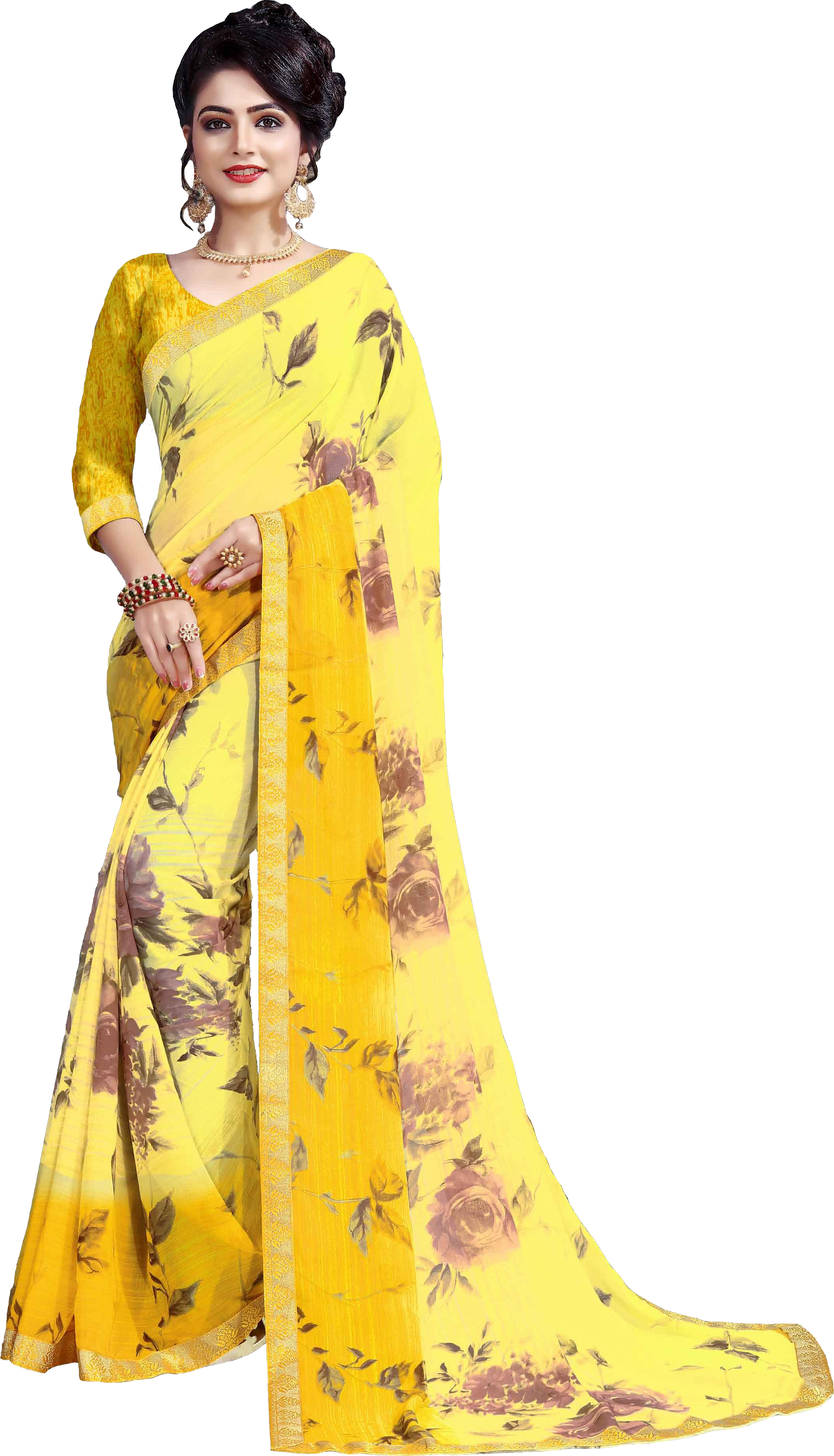 Available In 12 Hit Colors Fancy Printed Saree