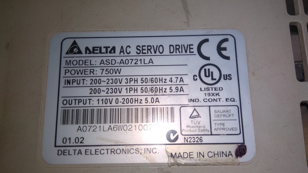 Delta Servo Drive