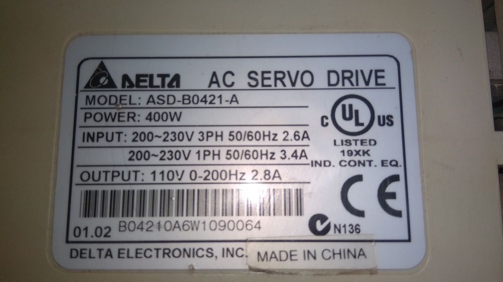 Delta Servo Drive