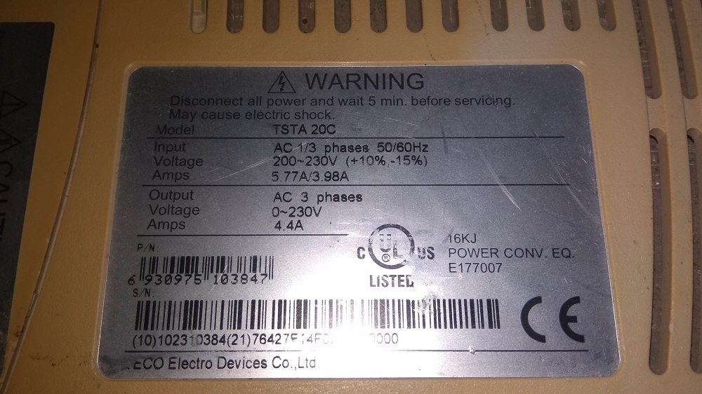 Teco Servo Drive