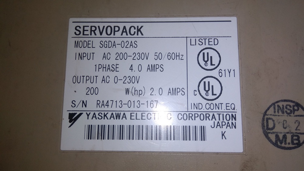 Yaskawa Servo Drive