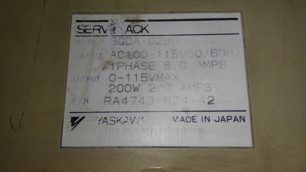 Yaskawa Servo Drive