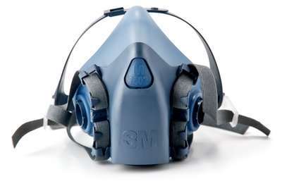 Grey Half Facepiece Reusable Respirator