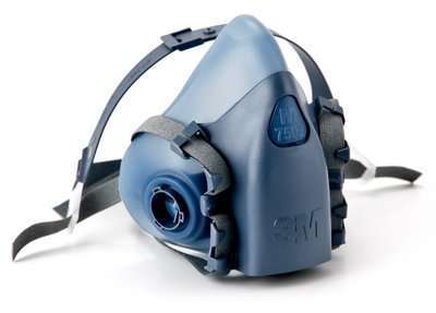 Grey Half Facepiece Reusable Respirator