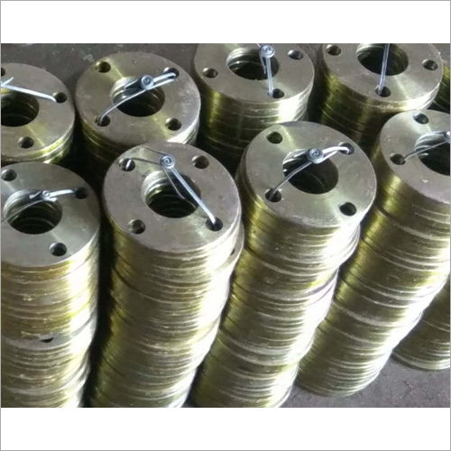MS Slip On Flange - Mild Steel, Galvanized Round Shape | Silver Finish for Enhanced Durability and Corrosion Resistance