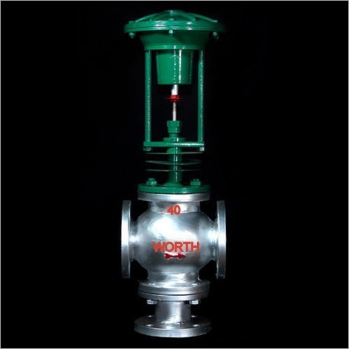 तीन दिशा पन pneumatic नियंत्रण वाल्व