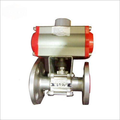 Pneumatic Actuator Ball Valve - Stainless Steel SS 304/306, Size Range 15 mm to 150 mm | Good Performance, Greater Reliability, Impact Proof, Tough Structure
