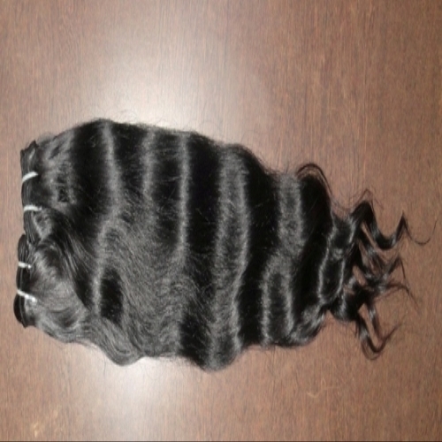 Natural Remy Human Hair Weft Deep Wave