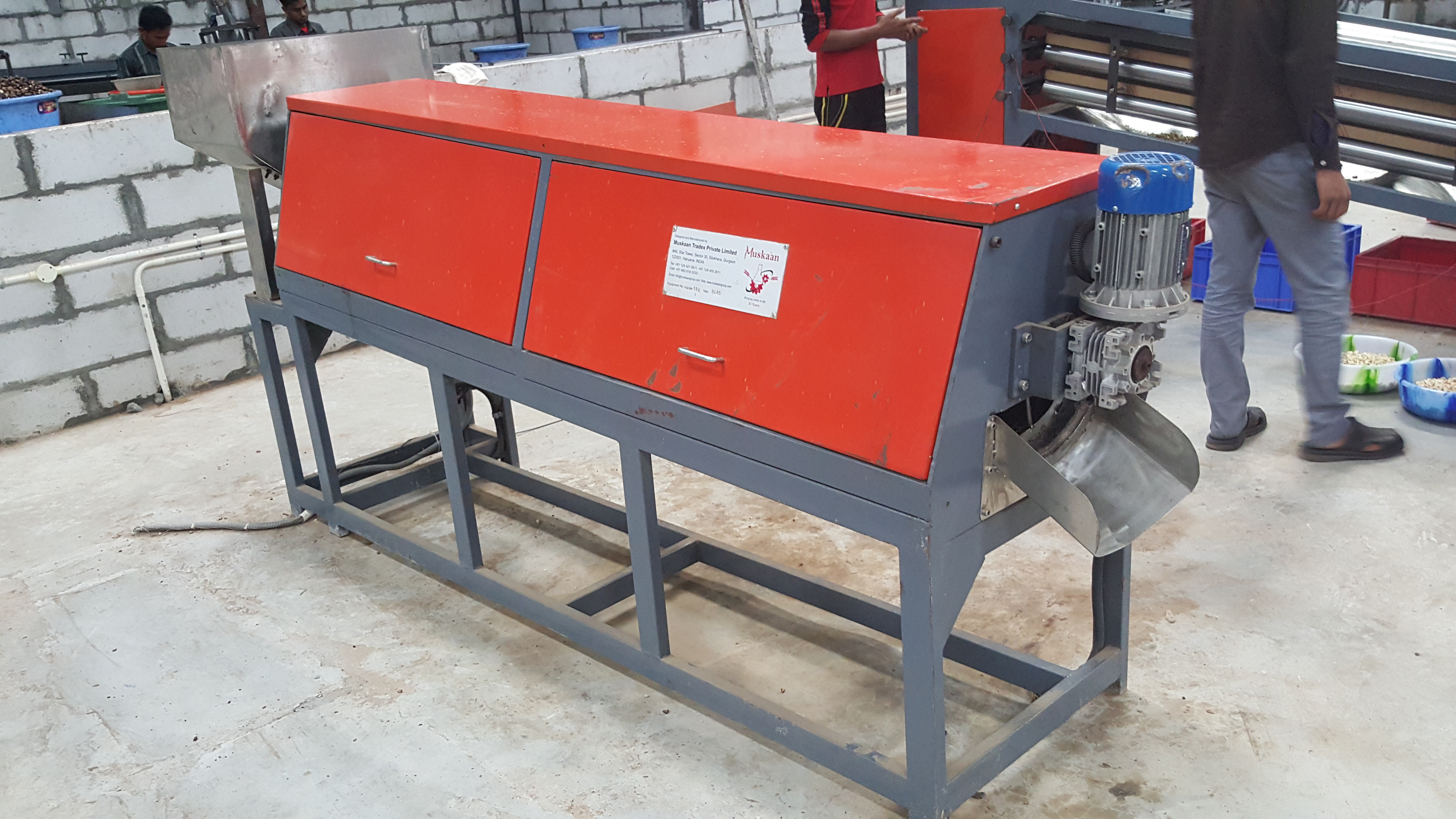 Cashew Piece Grading Machine Capacity: 4000 Kg/day