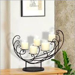 Wrought Iron Candle Holder Use: Promotional