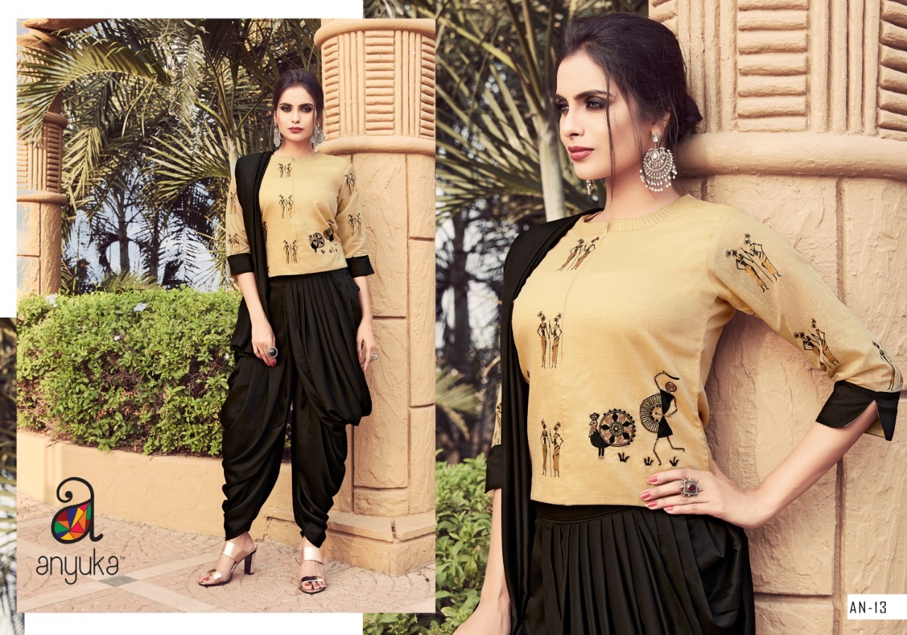 9 Colors Party Wear Indo Western Dress