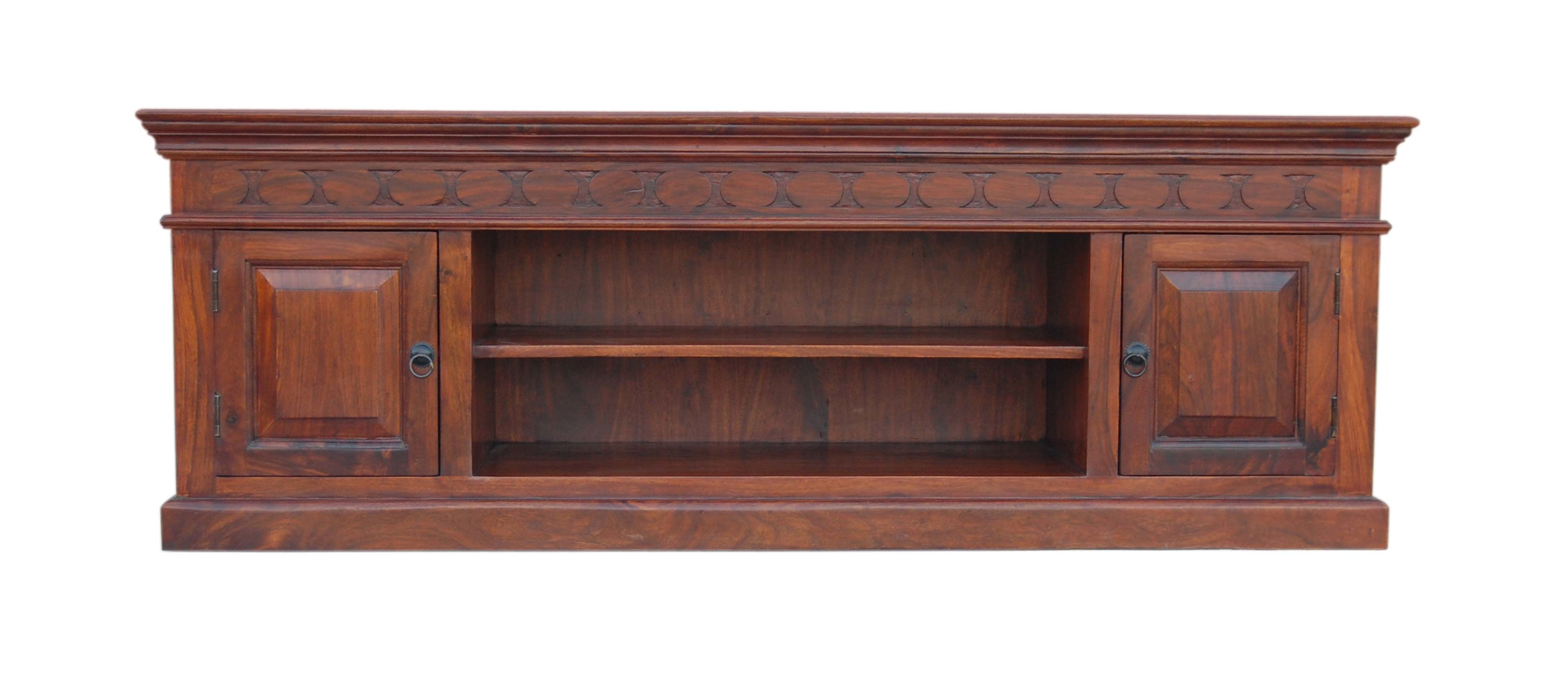 Wooden Storage Cabinets - Solid Oak Wood, 48x24x72 Inches, Rich Mahogany Finish - Durable Design, Ample Storage Space, Versatile Home Organization