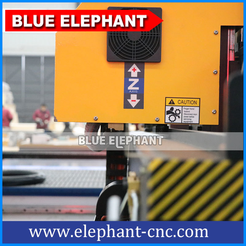 Black Ele 1325 Cnc Woodworking Machine Price , Wood Cnc Router 3d For Door Making