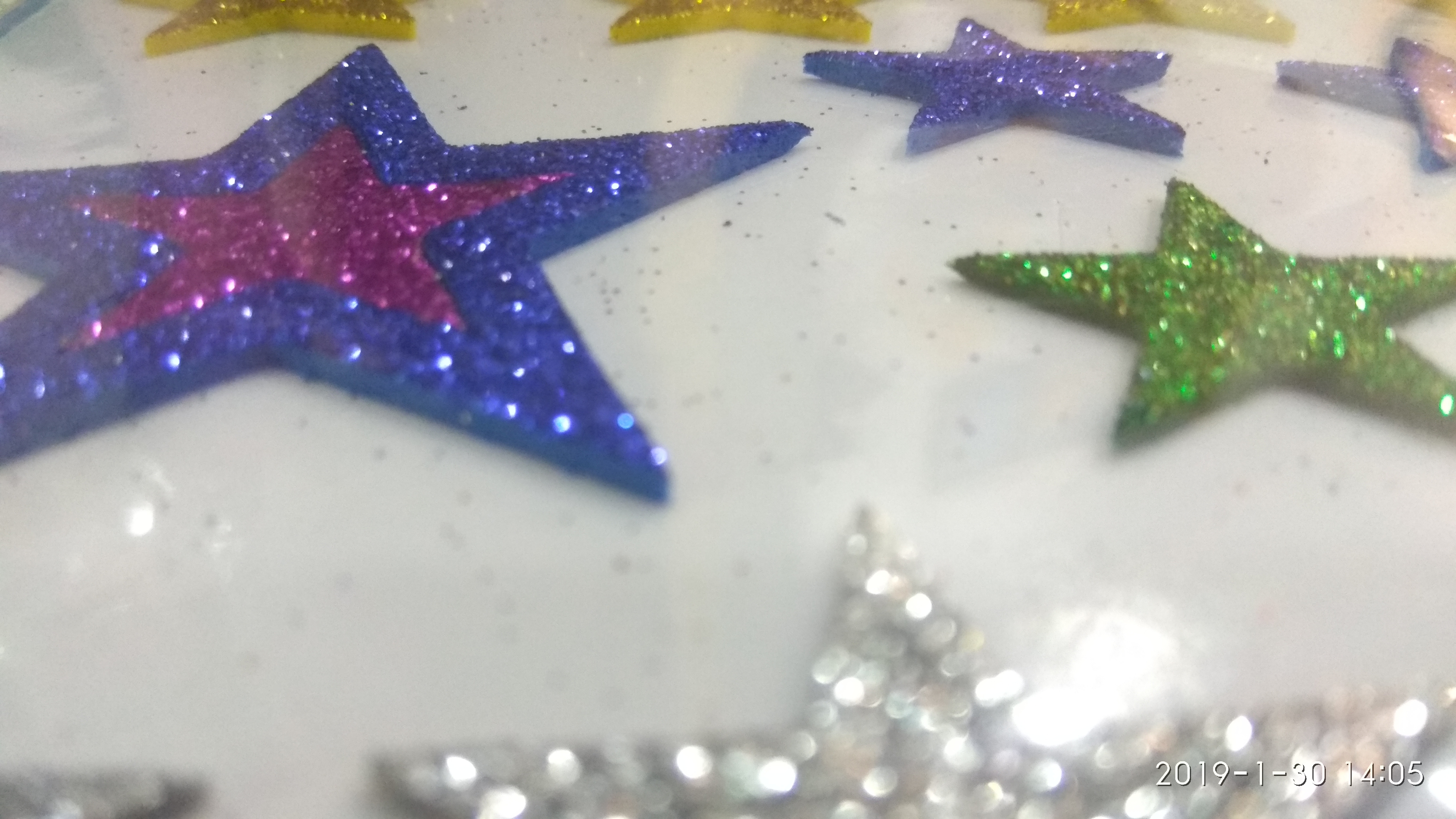 Craft Villa Sparkle Star Glitter Sticker