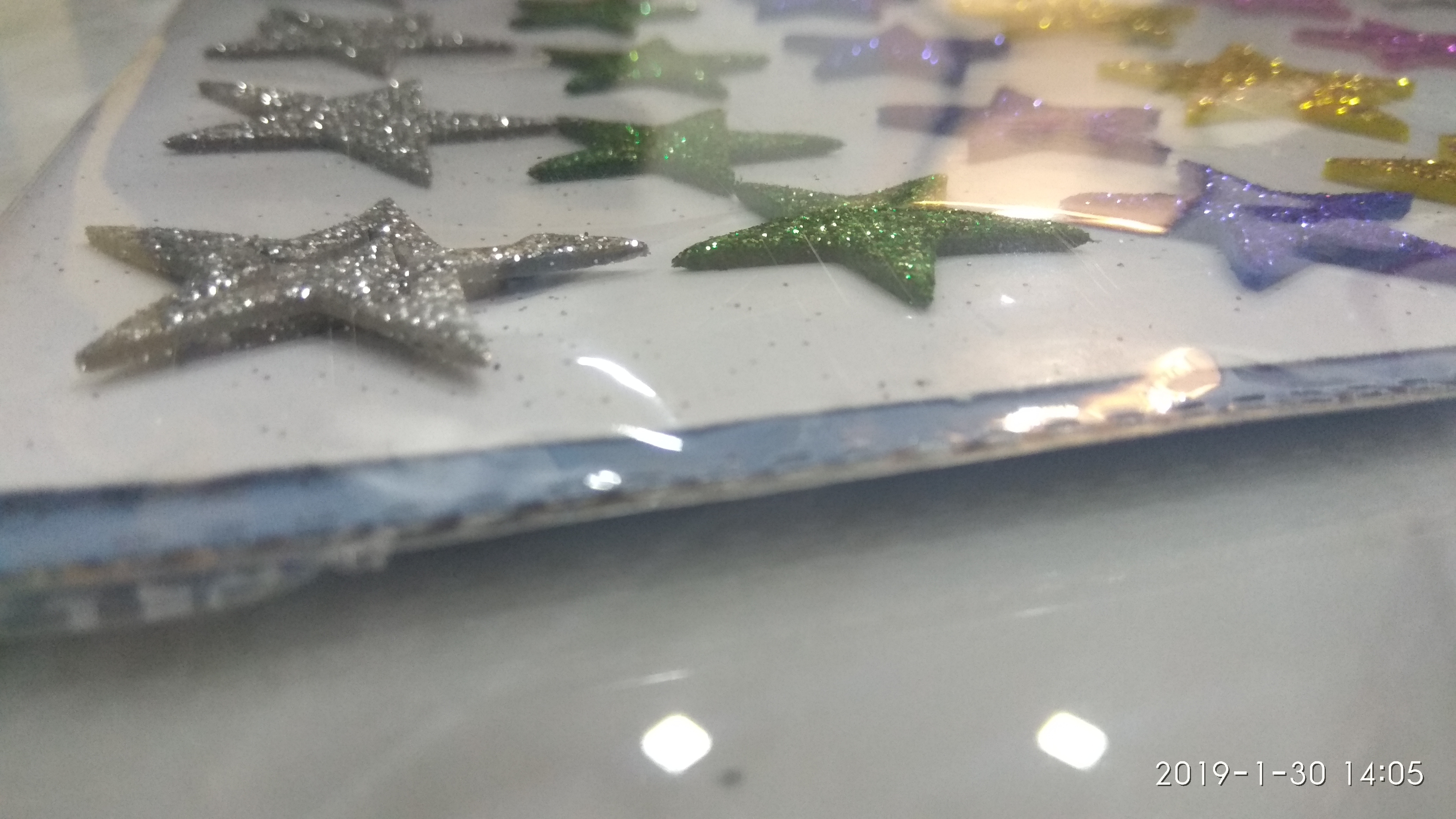 Craft Villa Sparkle Star Glitter Sticker