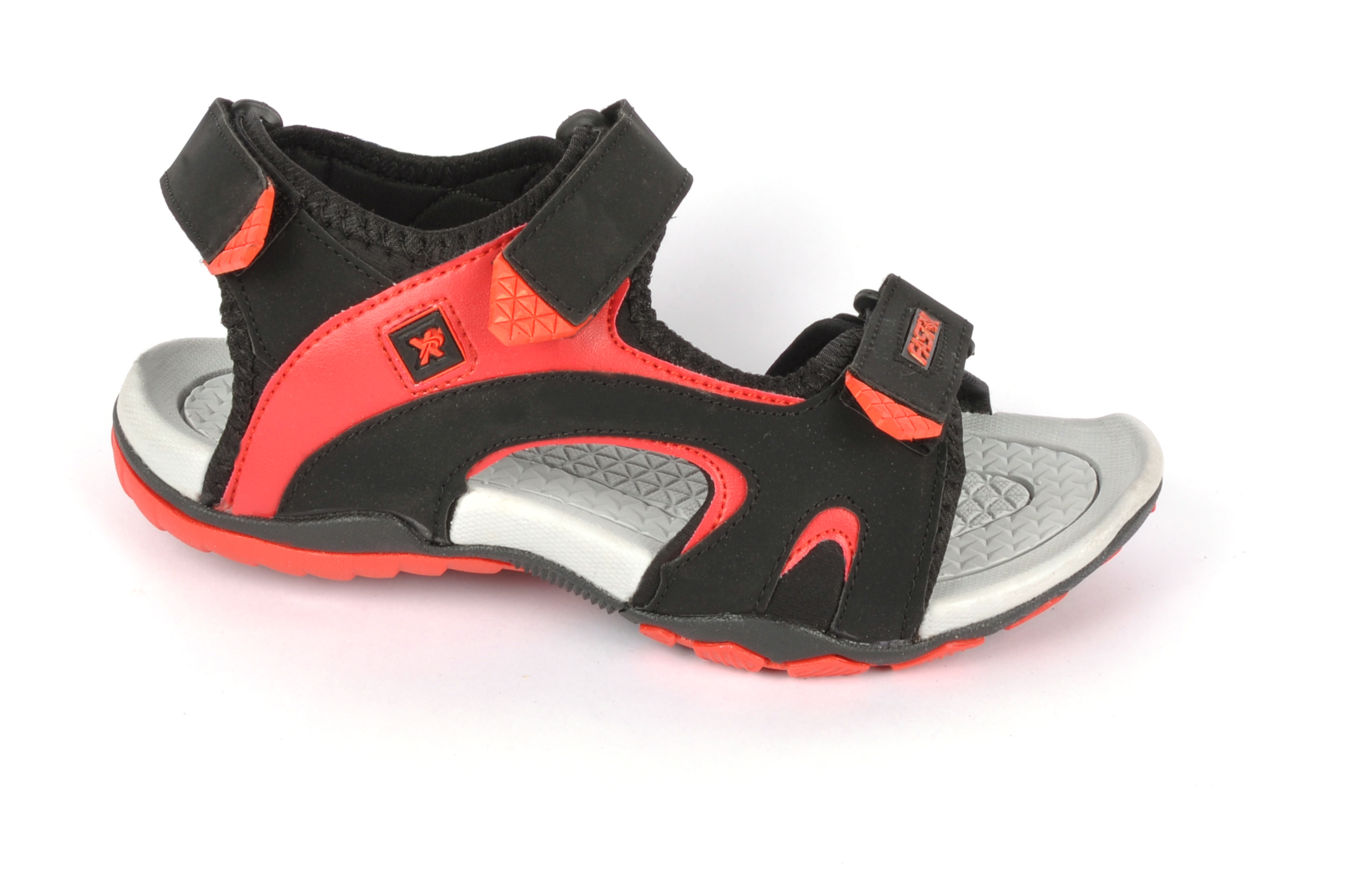 Men's Black Red Color Sandal