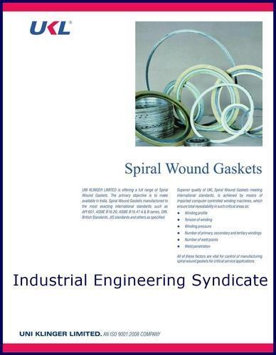 Spiral Wound Gaskets - Graphite, 15-600mm Size Range, Black/white/red Colors | High-temperature Resistant, Corrosion Proof, Durable