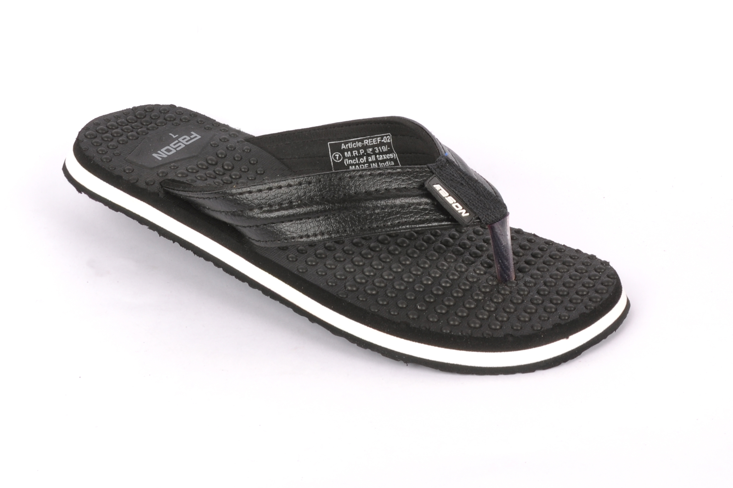 Black Flip Flop Slipper