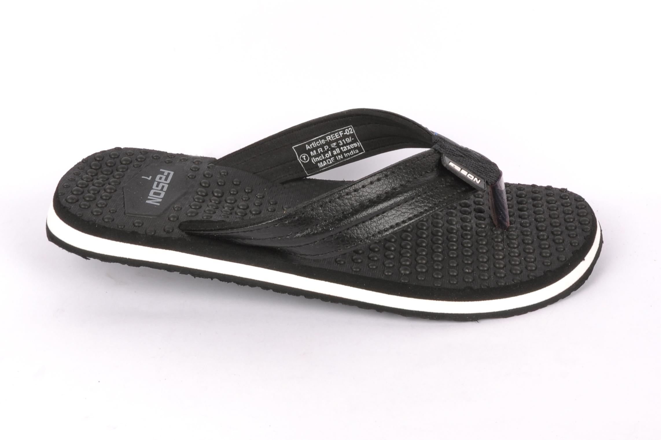 Black Flip Flop Slipper