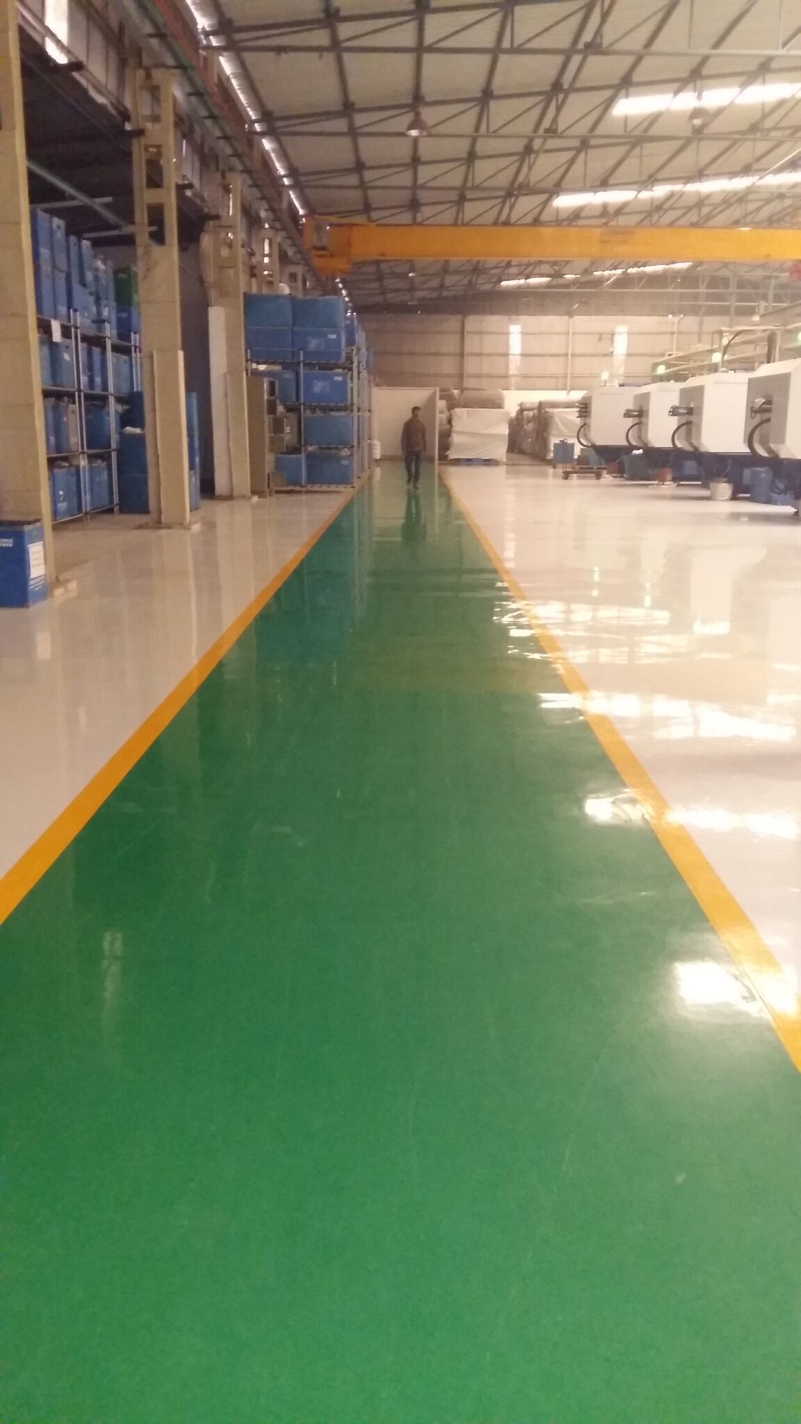 Green Epoxy Flooring