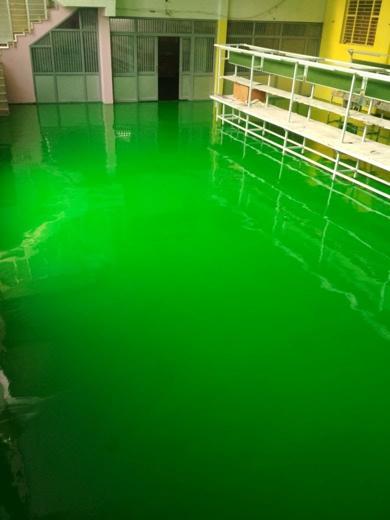 Green Epoxy Flooring