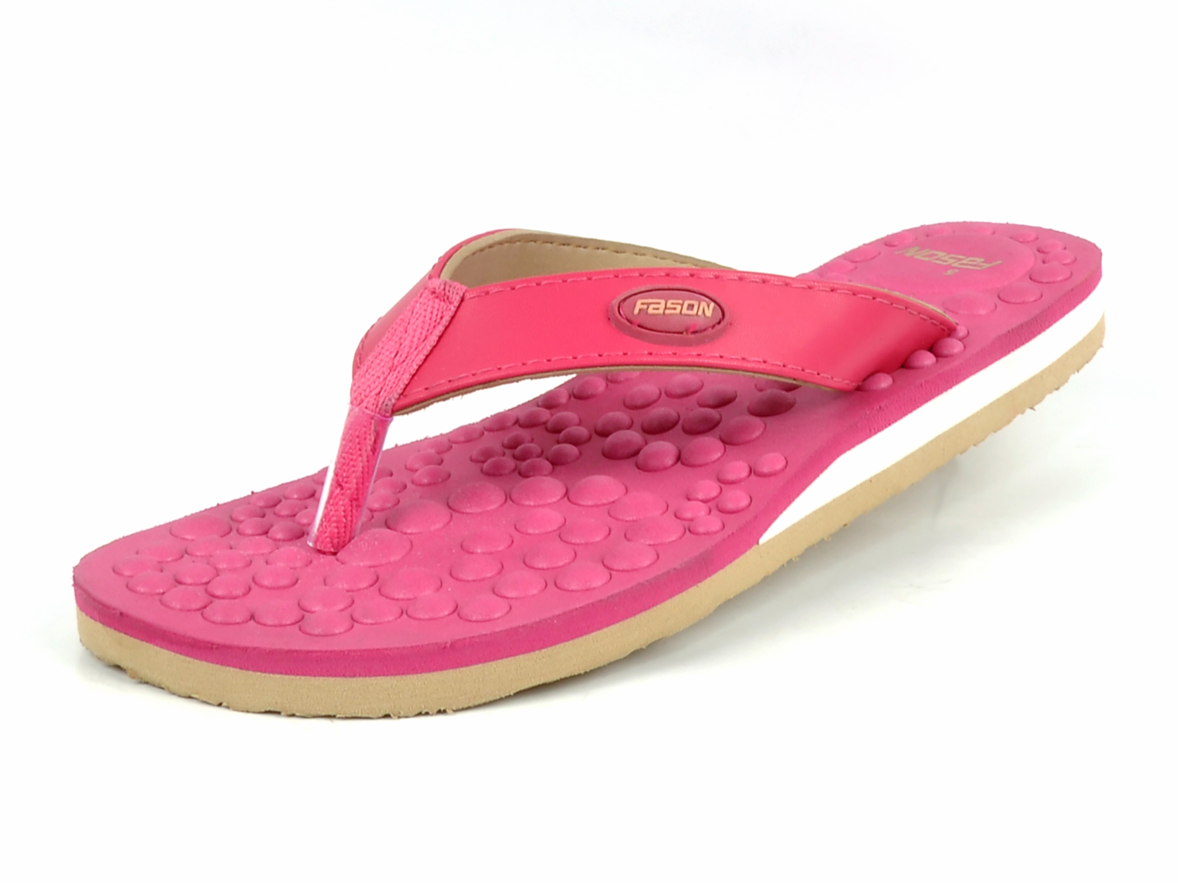 Ladies Pink Flip Flop Slipper