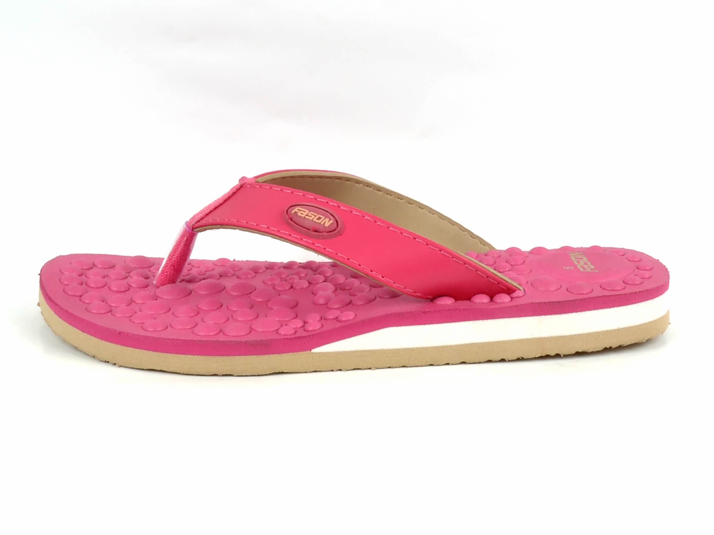 Ladies Pink Flip Flop Slipper