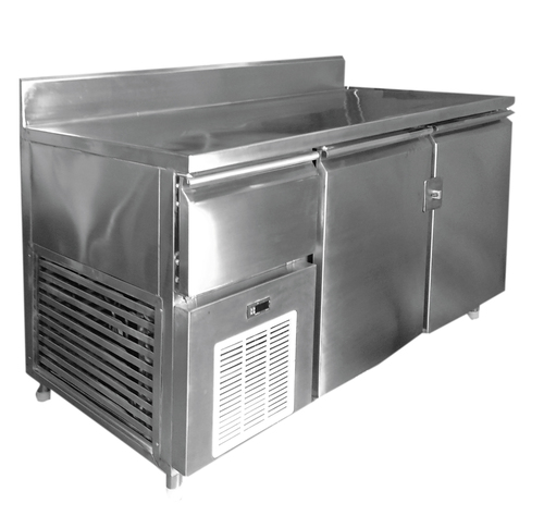 Silver Ss Table Top Deep Freezer