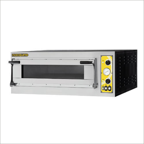 Stone Base Electric Oven - Color: Silver