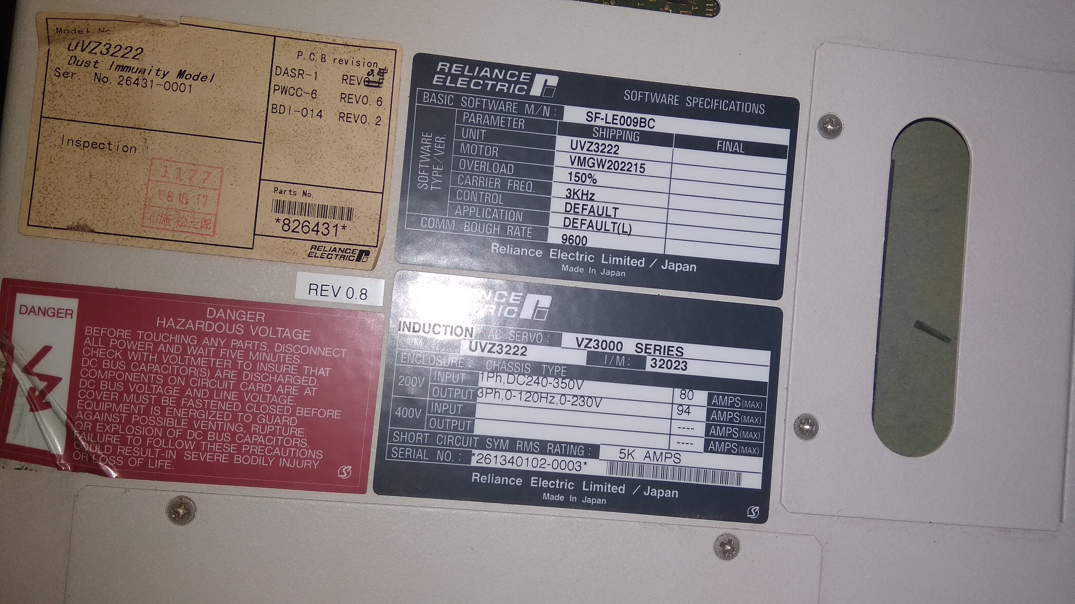 Reliance Servo Drive - Industrial Abs & Metal Housing, 0.4-4 Kw, 0.5-18a | Rs485, Modbus, Overload & Short Circuit Protection