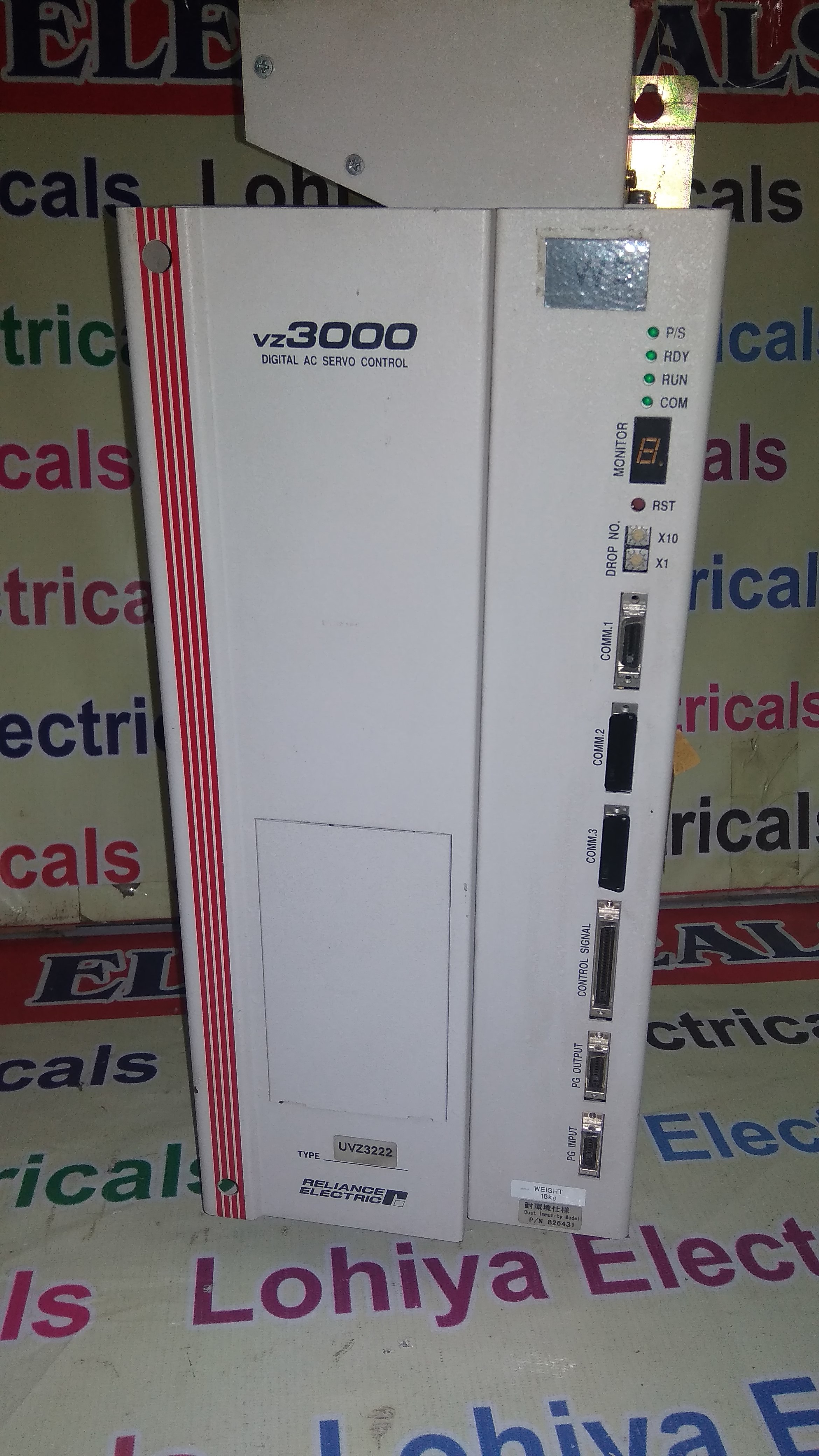 Reliance Servo Drive - Industrial Abs & Metal Housing, 0.4-4 Kw, 0.5-18a | Rs485, Modbus, Overload & Short Circuit Protection
