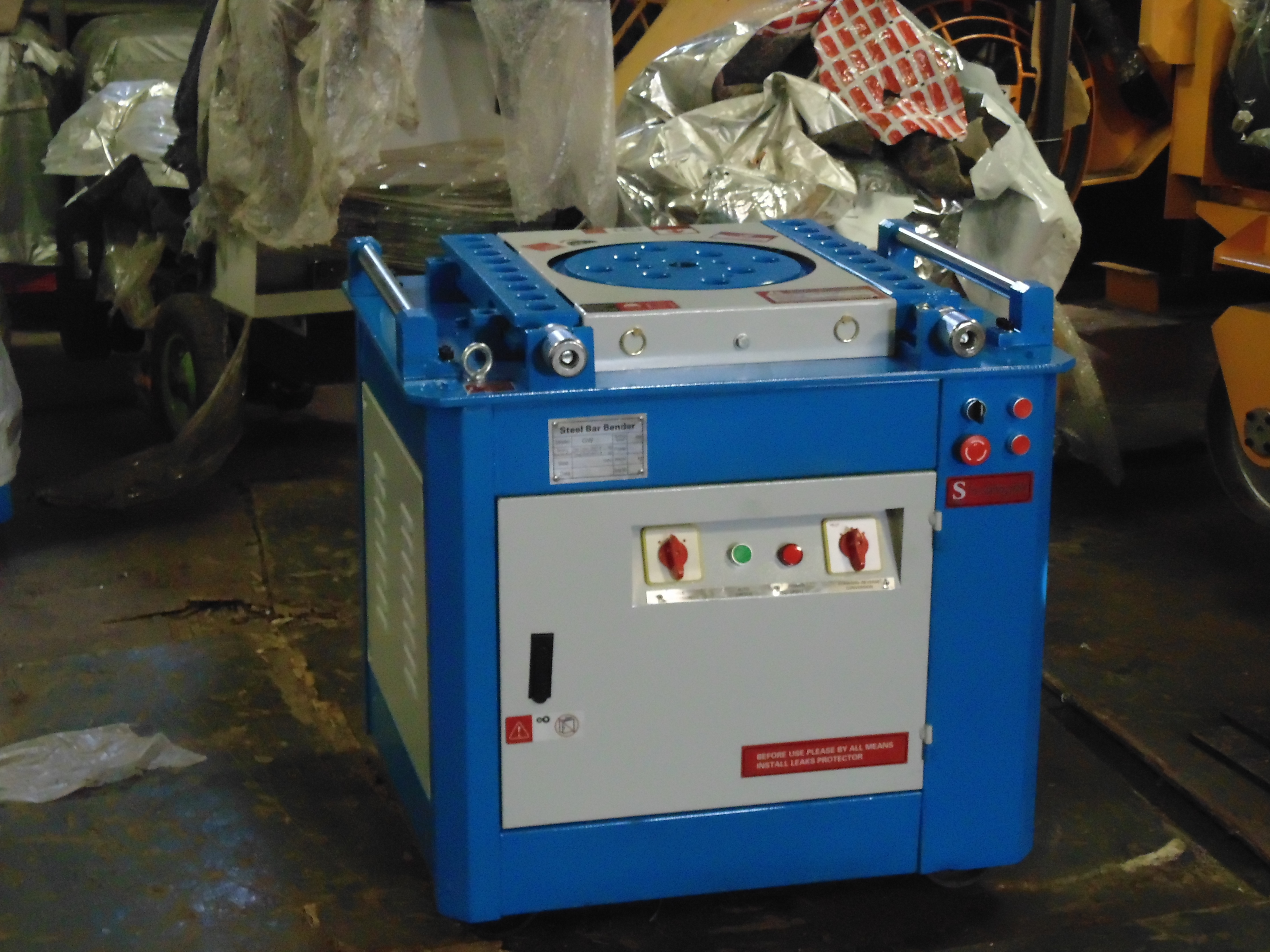 Blue Bar Bending Machine Gw 40j