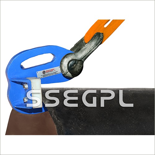 Pipe Hook - Heavy Duty, 60kg Capacity | Rugged Blue Design with Plastic Inlays for Enhanced Pipe Protection